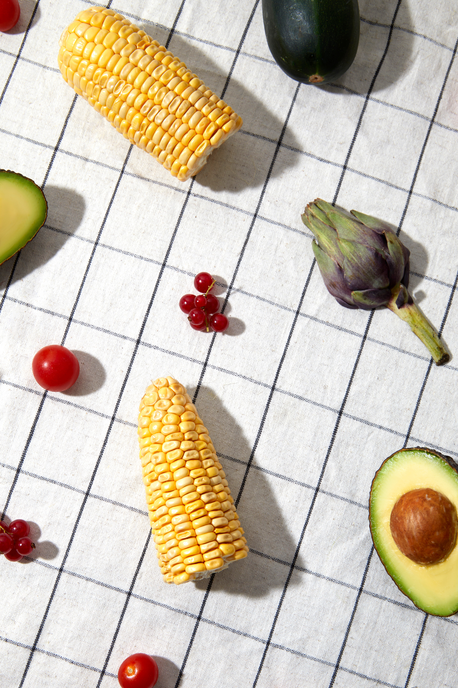 Assortment of Fruits and Vegetables 